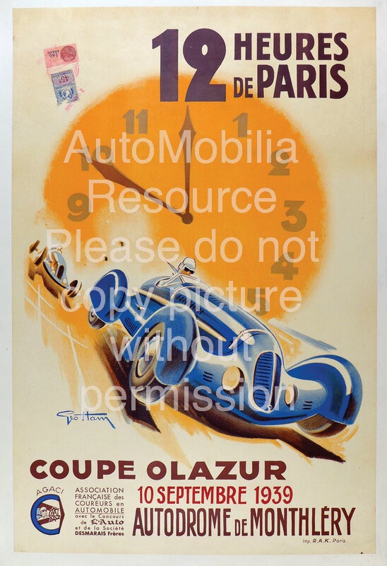 Vintage Posters Resource - AutoMobilia Auto