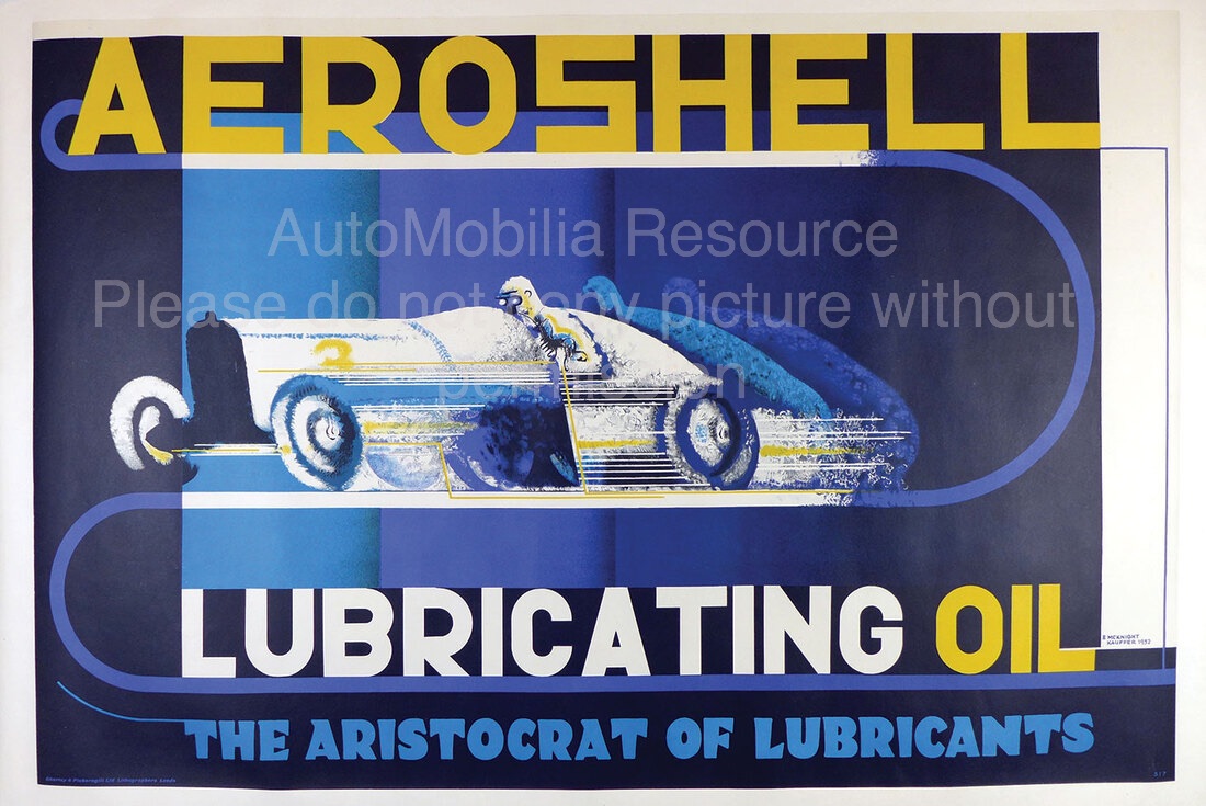 AeroShell Vintage Auto Poster