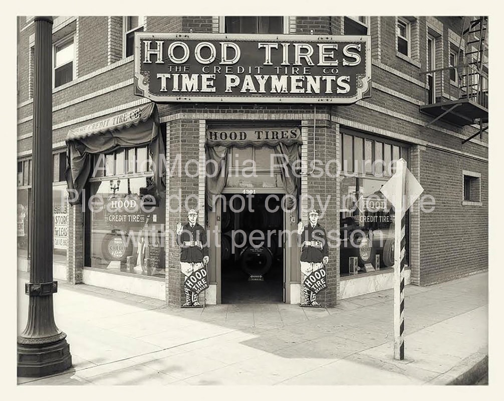 Hood Tires Vintage Photo